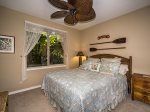 Downstairs guest bedroom&59; queen size Serta bed, 32 inch flat screen, full size closet.